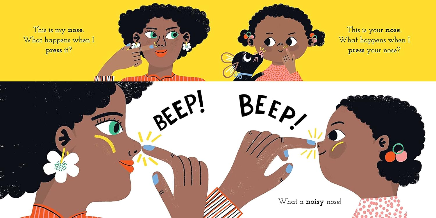 The Nose. Toes. and Tummy Book - Board Book by Sally Nicholls & Gosia Herba - Image 2
