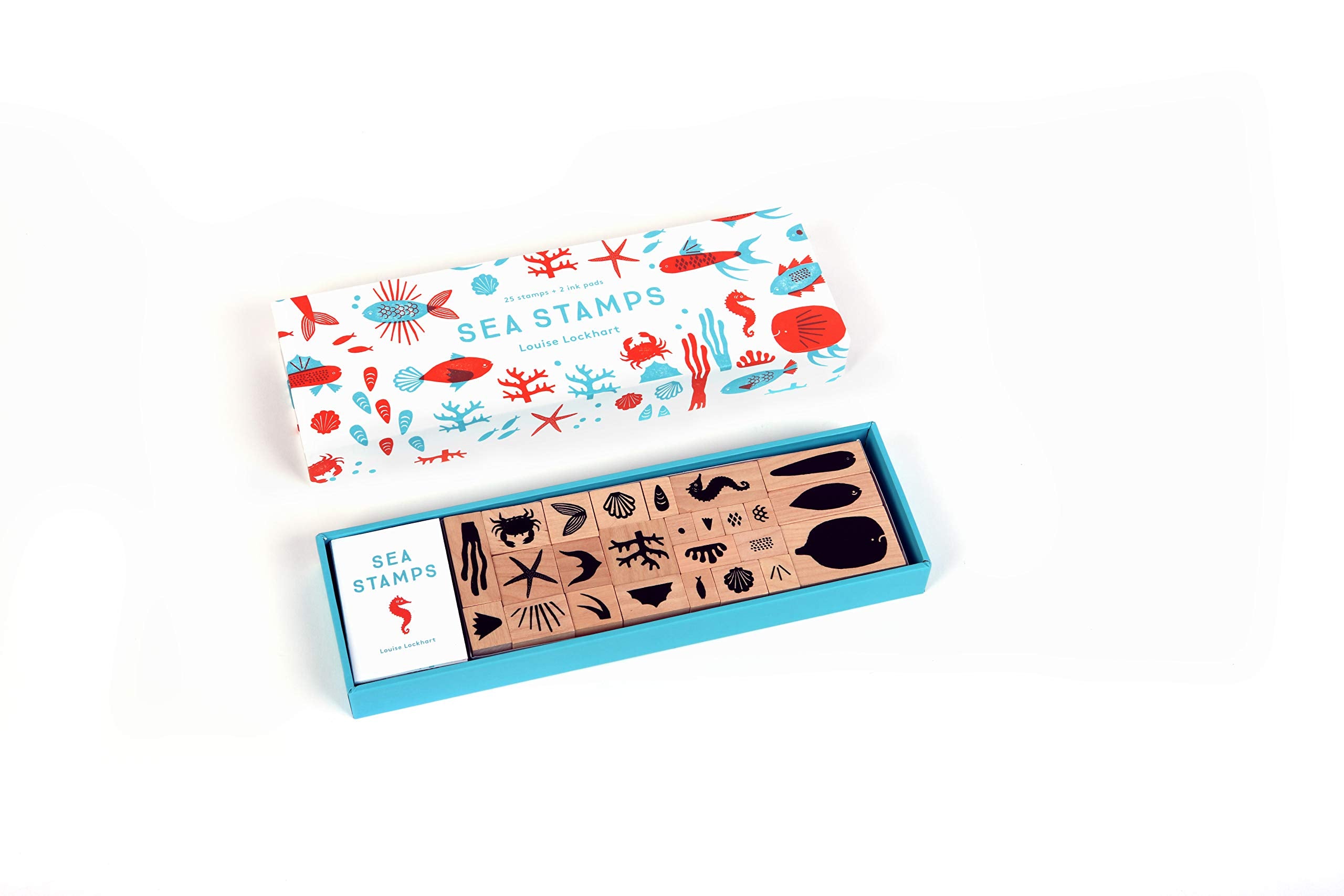Sea Stamps (25 Rubber Stamps-Two Ink Colors) - Image 3