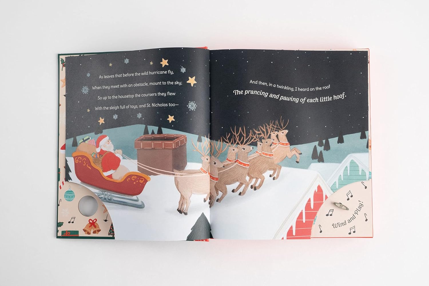 SALE Stories from the Music Box: 'Twas the Night Before Christmas by Clement C. Moore & Raquel Martin - Image 4