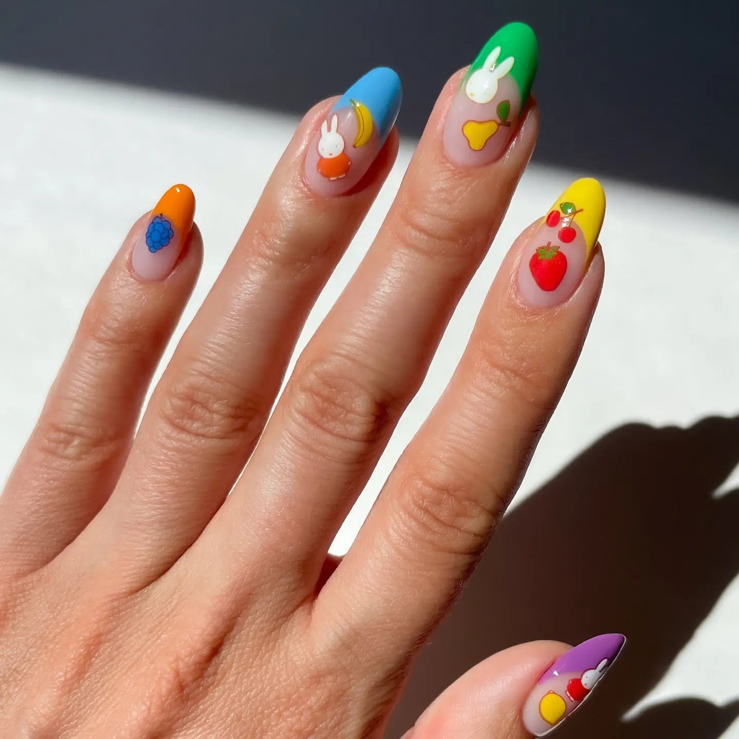 Miffy's Fresh Fruit Nail Stickers - Image 2