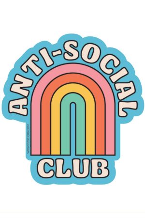Anti-Social Club Vinyl Sticker