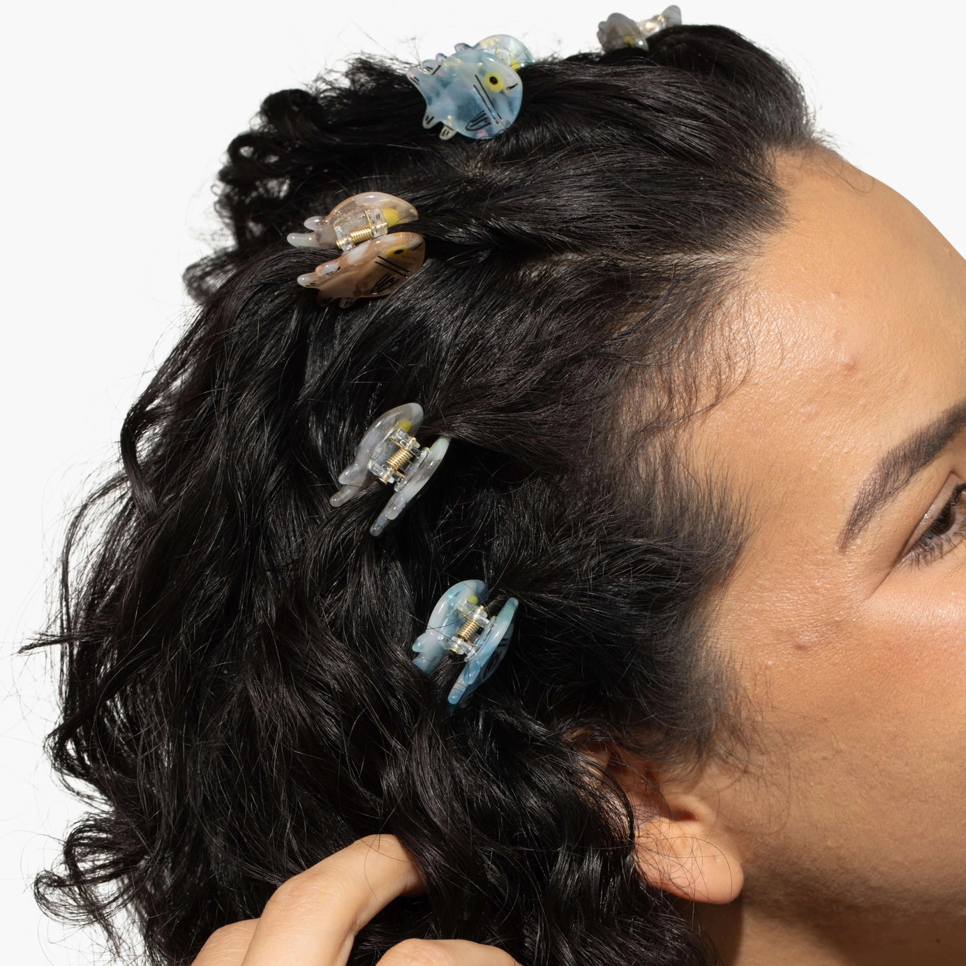 Micro Fish Hair Claw Clip Set - Image 3