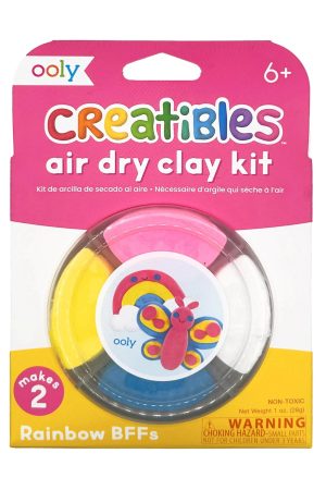 Creatibles Air Dry Clay BFF's Kit - Rainbow Pals