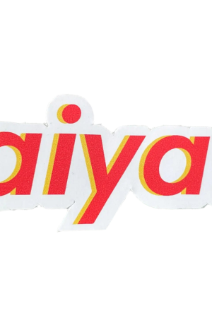Aiya 哎呀 Glossy Vinyl Sticker