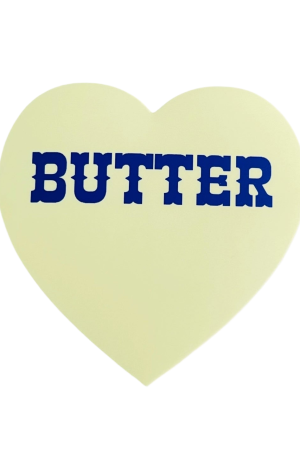 Butter Heart Sticker