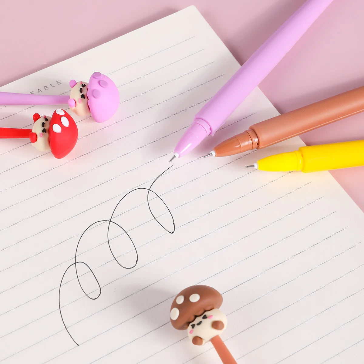 Mushroom Buddy Wiggle Gel Pen - Image 3