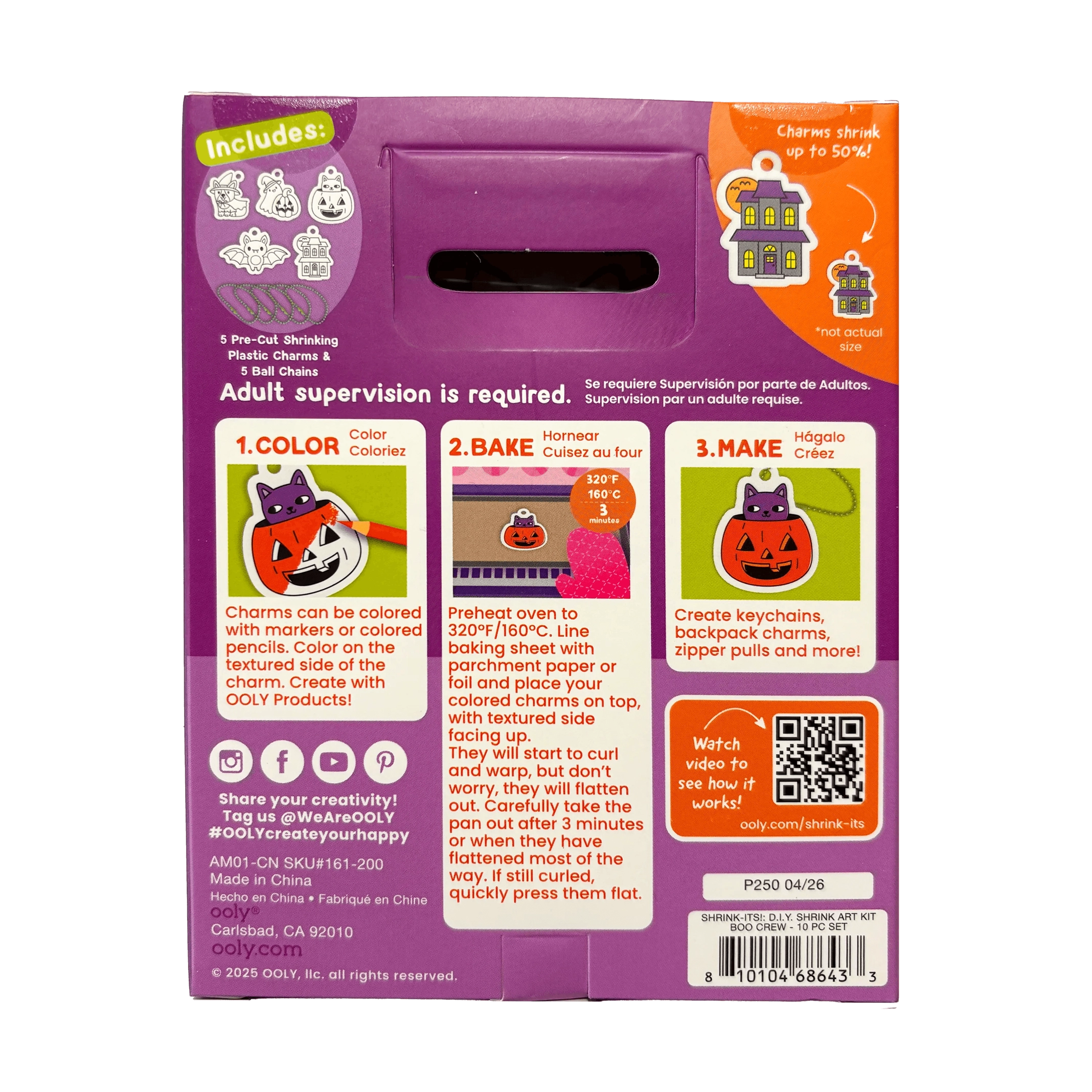 Boo Crew Mini Shrink-Its! Diy Shrink Art Kit - Image 5