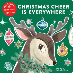 SALE Christmas Cheer is Everywhere Board Book by Wednesday Kirwan