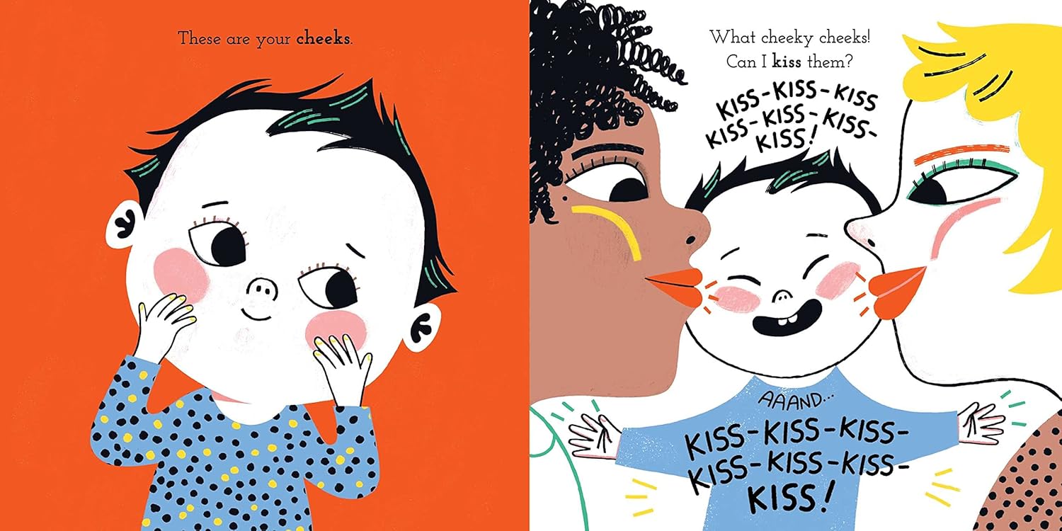 The Nose. Toes. and Tummy Book - Board Book by Sally Nicholls & Gosia Herba - Image 3