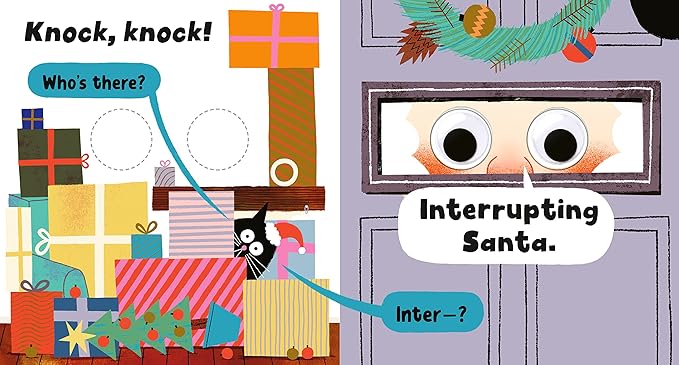 SALE Knock Knock: Merry Christmas! Book by Rob Hodgson - Image 3