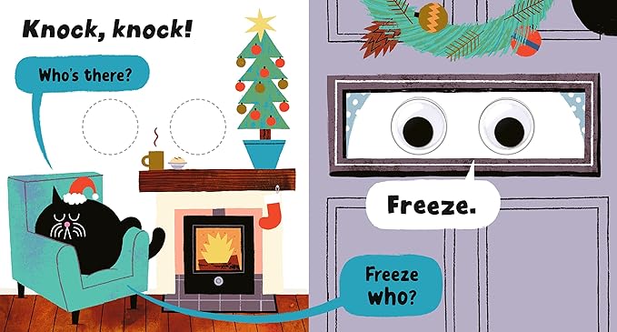SALE Knock Knock: Merry Christmas! Book by Rob Hodgson - Image 2