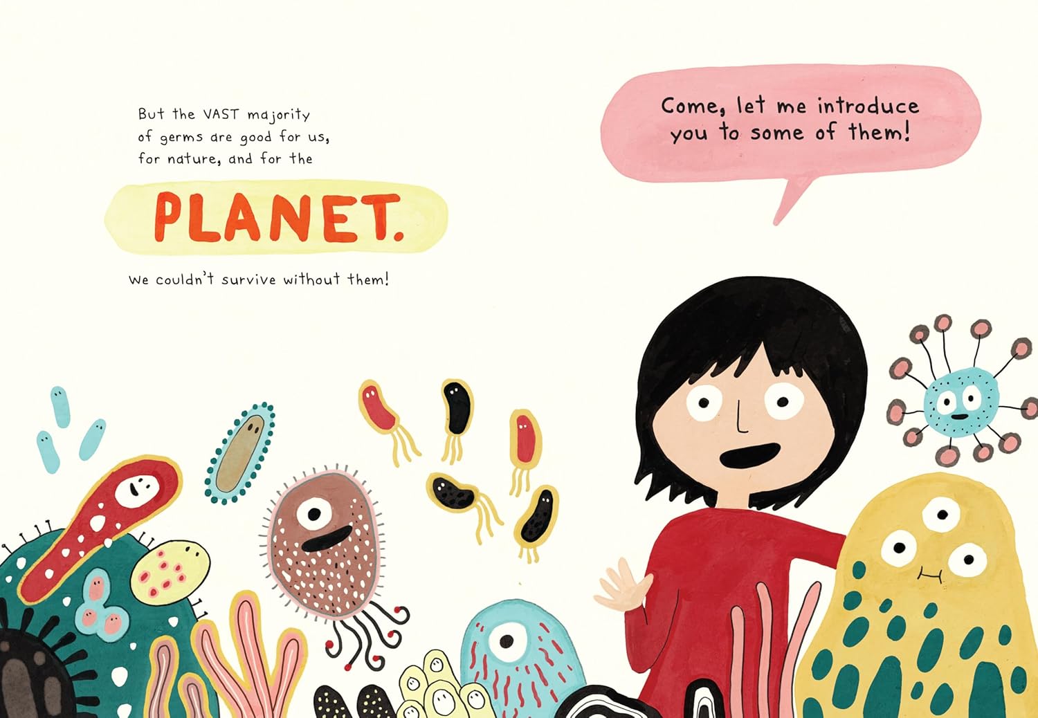 Club Microbe Hardcover Book by Elise Gravel - Image 2