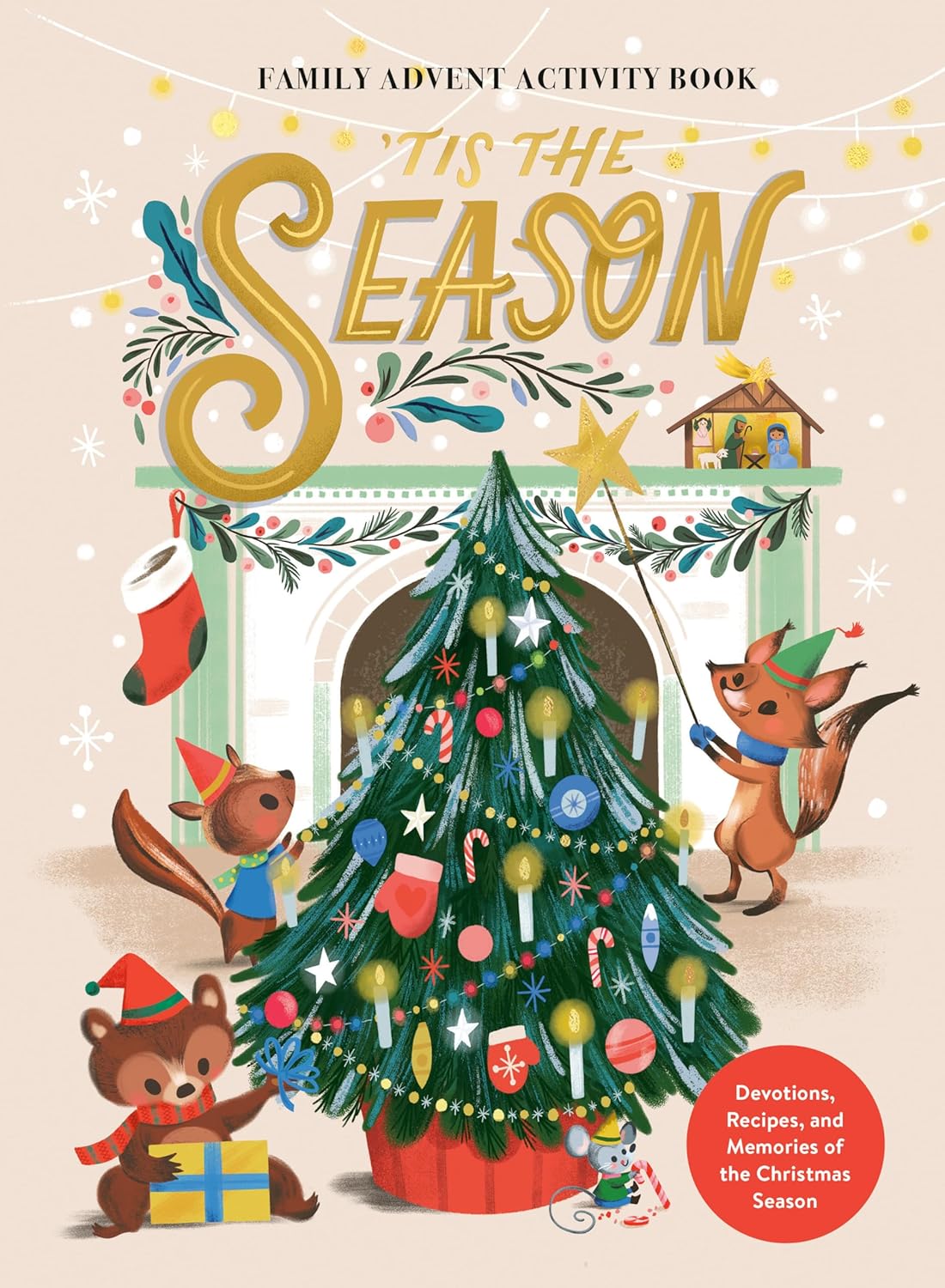 SALE'Tis the Season Family Advent Activity Book: Devotions. Recipes. and Memories of the Christmas Season by Ink & Willow
