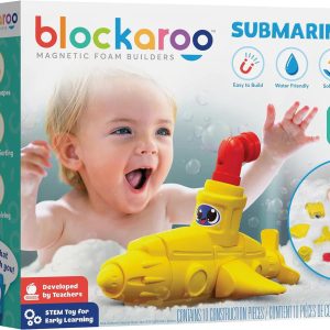 Submarine Bath Toy Set Magnetic Foam Blocks