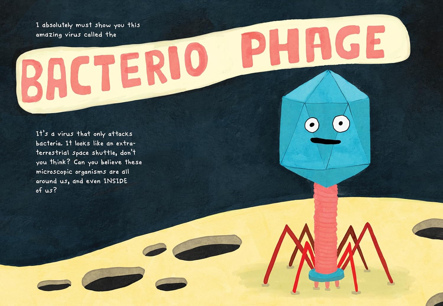 Club Microbe Hardcover Book by Elise Gravel - Image 3