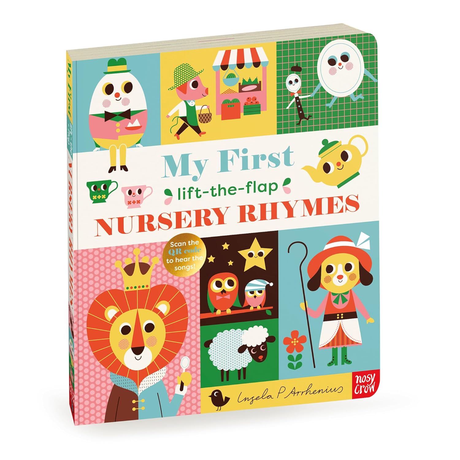 My First Lift-The-Flap Nursery Rhymes by Ingela P. Arrehenius - Image 6