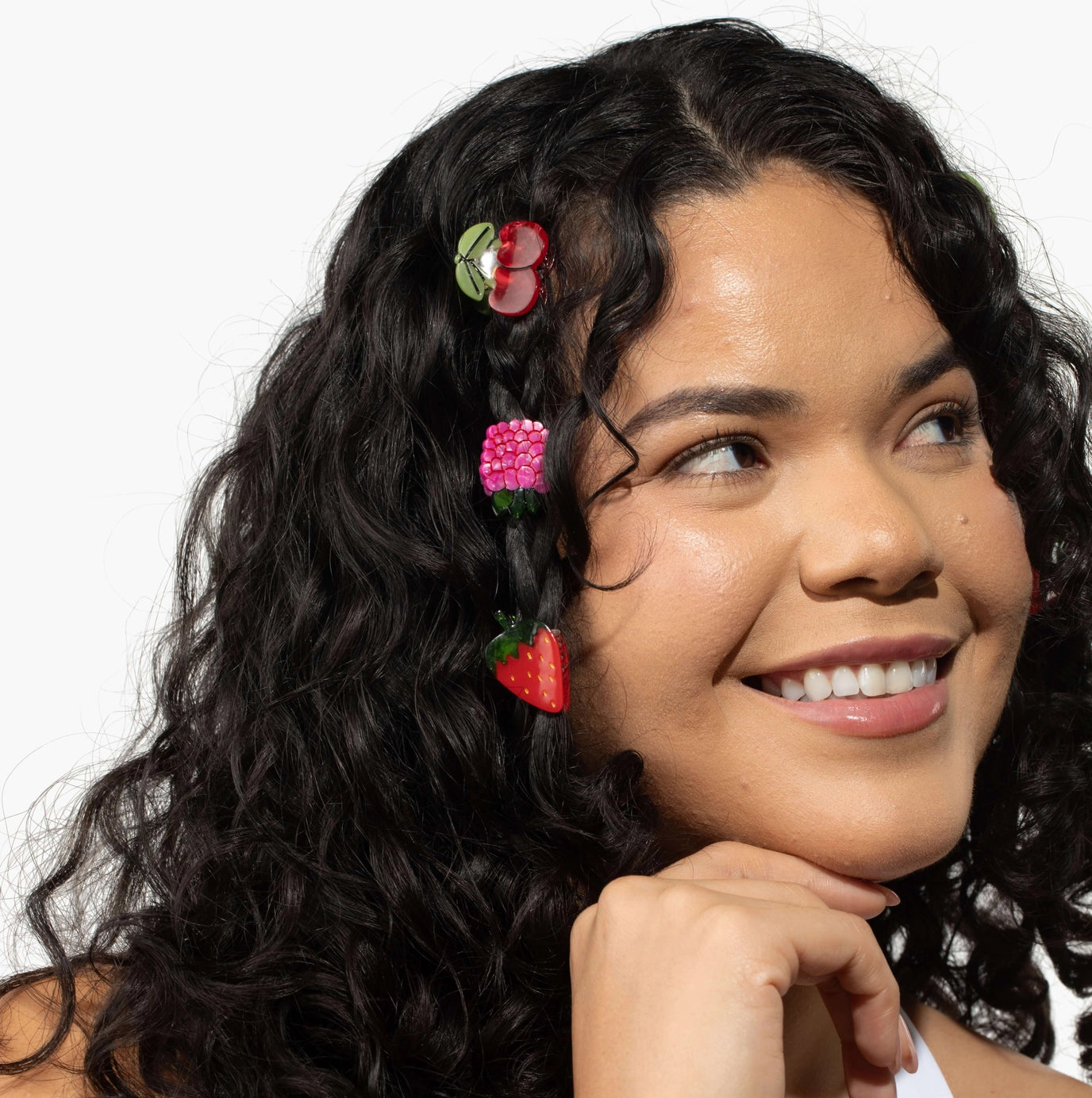 Micro Berry Basket Hair Claw Clip Set - Image 4