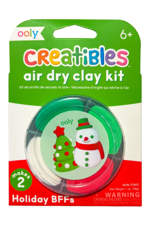 Creatibles: Air Dry Clay Kit - Holiday Bffs
