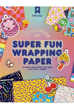 Super Fun Wrapping Paper Book
