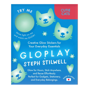 Cutie Cats Mini Pack Glow-in-the-Dark Stickers