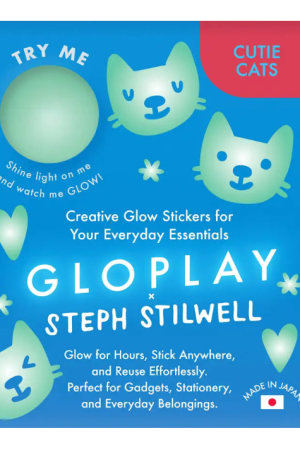 Cutie Cats Mini Pack Glow-in-the-Dark Stickers