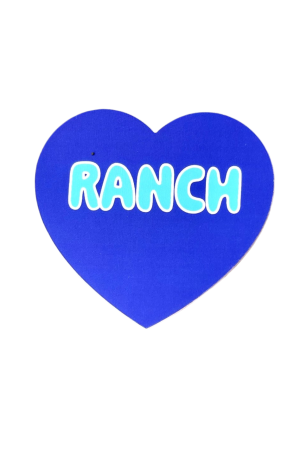 Ranch Heart Sticker