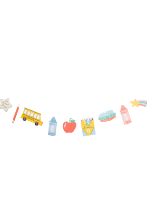 School Icons Banner
