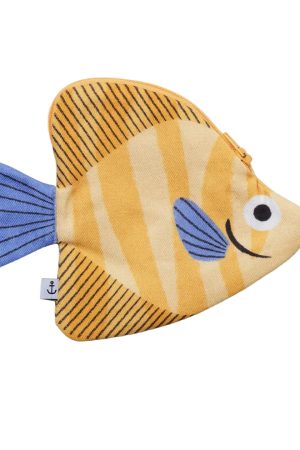 Yellow Moonyfish Keychain & Purse