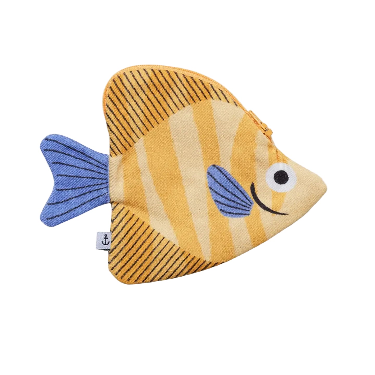 Yellow Moonyfish Keychain & Purse