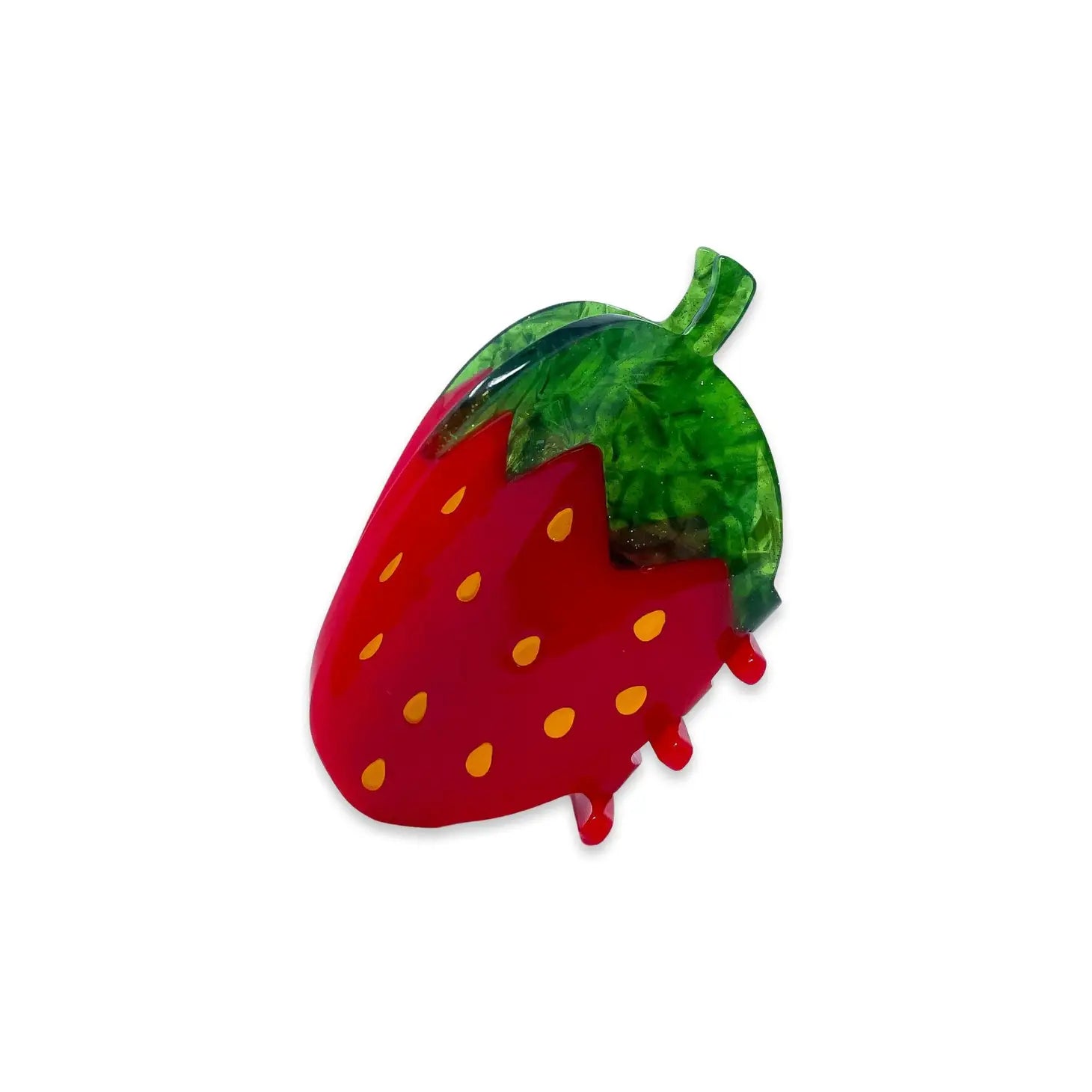 Midi Strawberry Hair Claw - Image 3