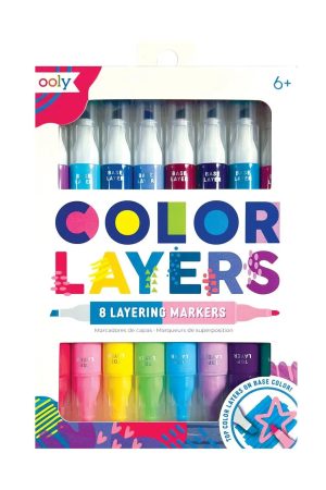 Color Layers Double Ended Layering Markers