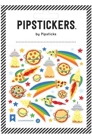 A Pizza the Journey Sticker Sheet