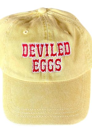 Deviled Eggs Foodie Adult Dad Hat