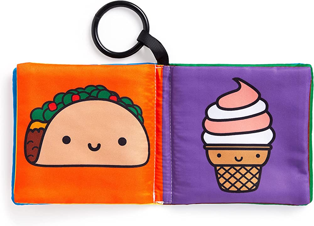Foodie Baby Crinkle Stroller Book - Image 3