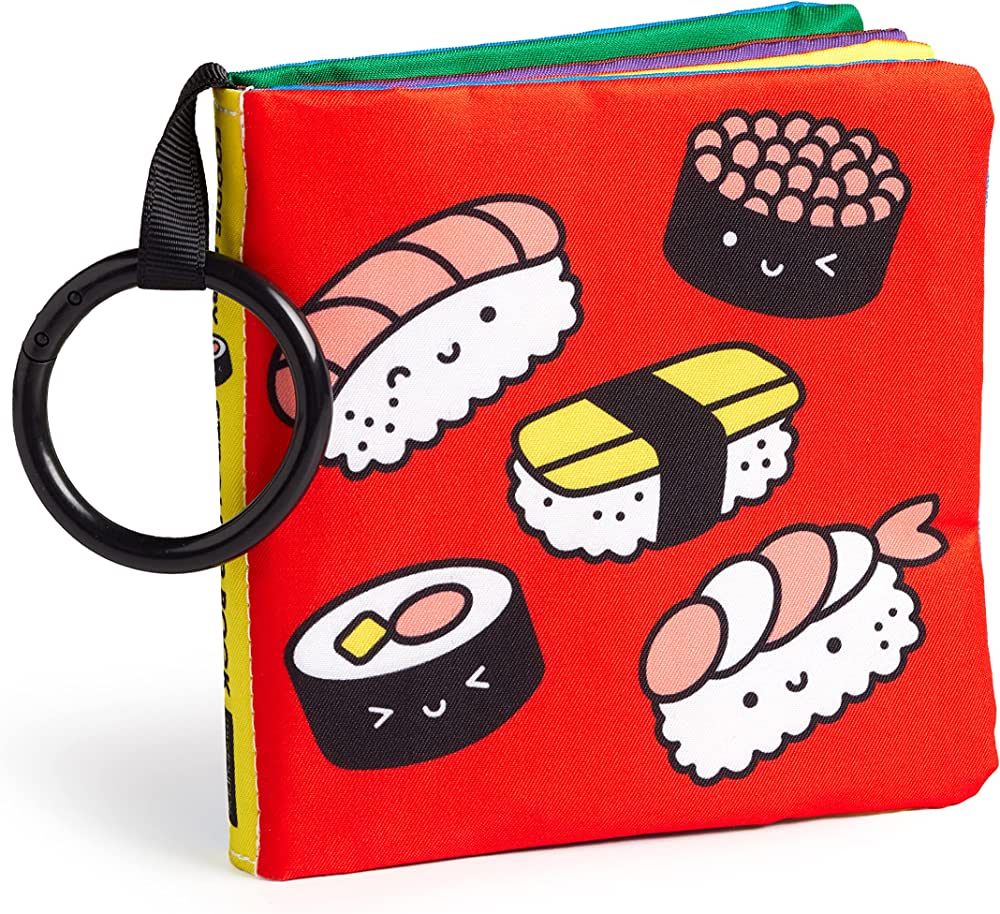 Foodie Baby Crinkle Stroller Book - Image 2