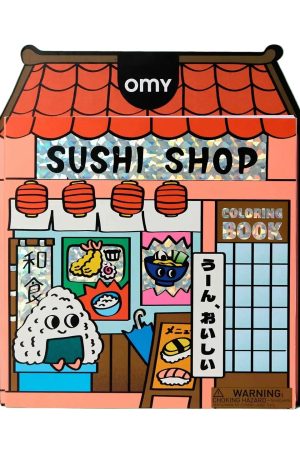 Sushi Shop - Coloring Book Boutique