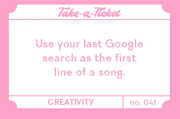 Take A Ticket Creativity - Image 3