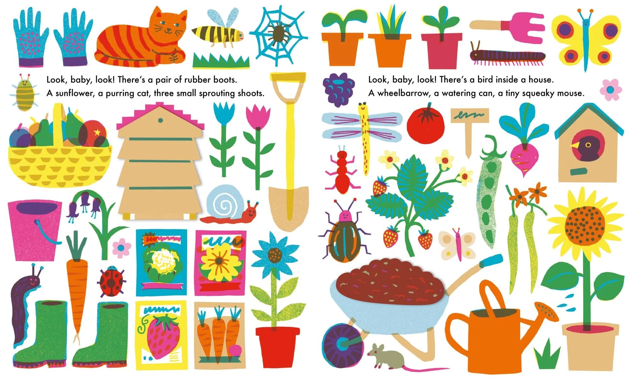 Outside - Look Baby Look Board Book by Louise Lockhart - Image 2