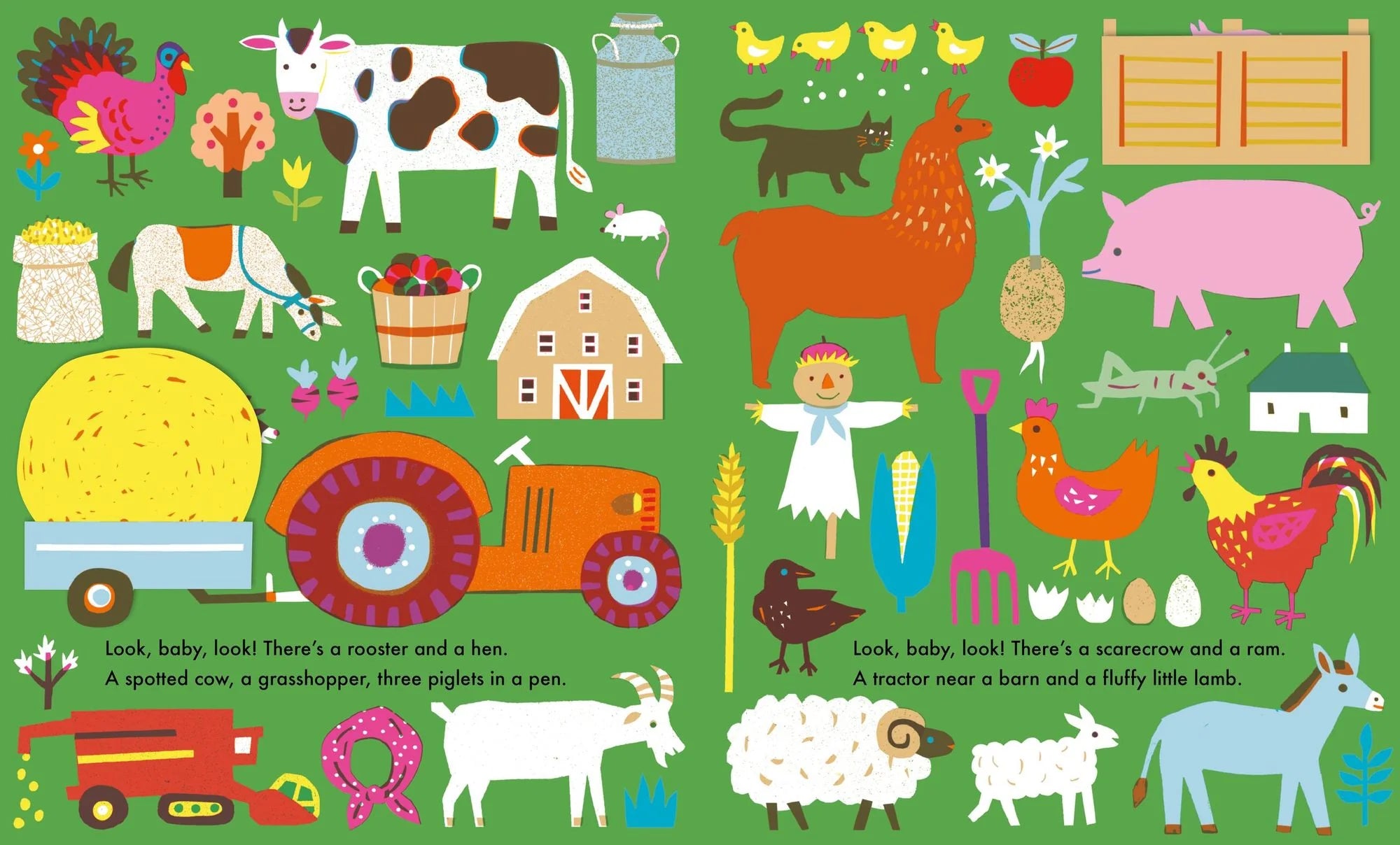 Outside - Look Baby Look Board Book by Louise Lockhart - Image 3