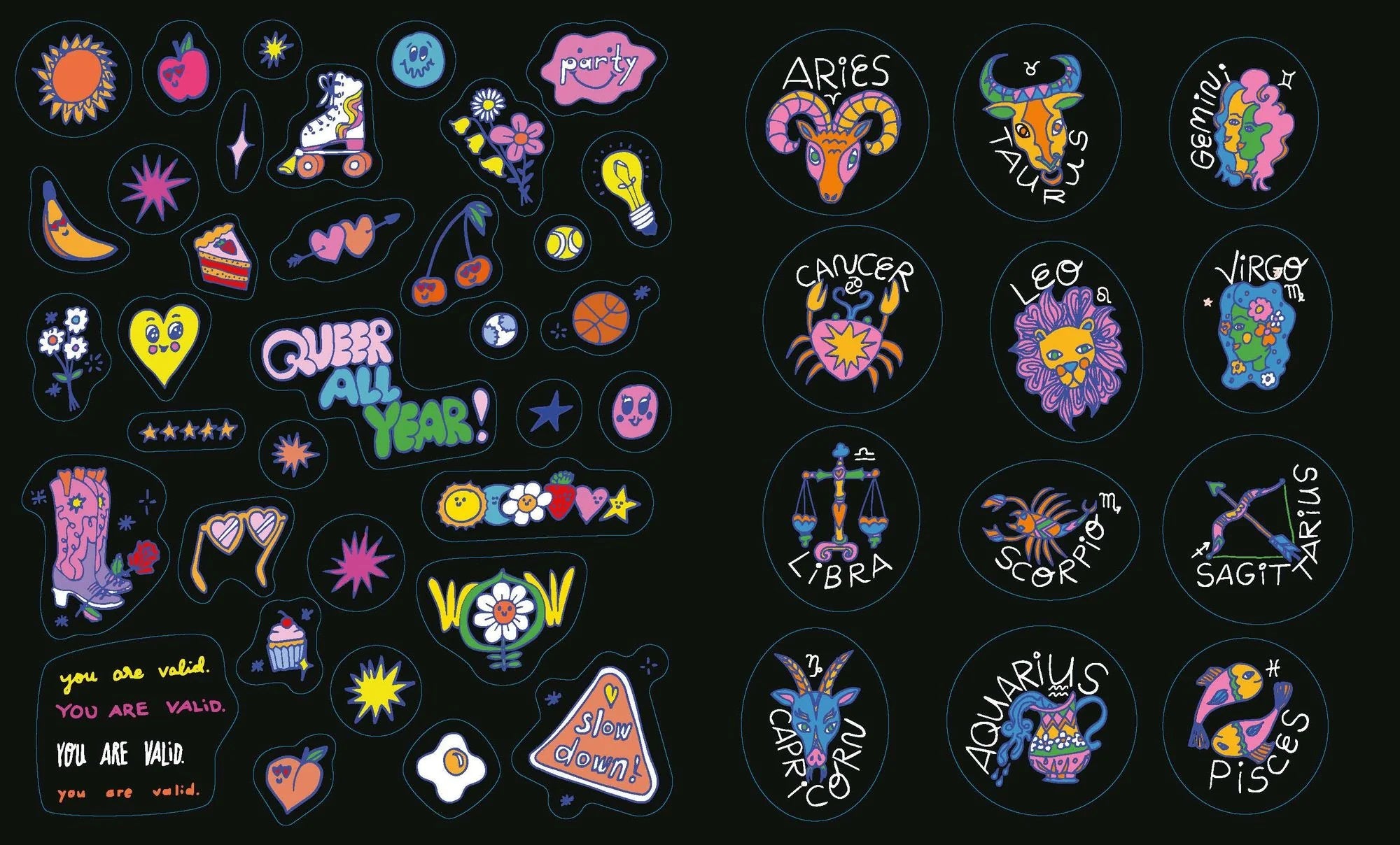 The Big Book of Queer Stickers: Includes 1.000+ Stickers! - Image 3