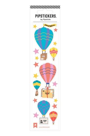 Fuzzy Air Mail Sticker Sheet