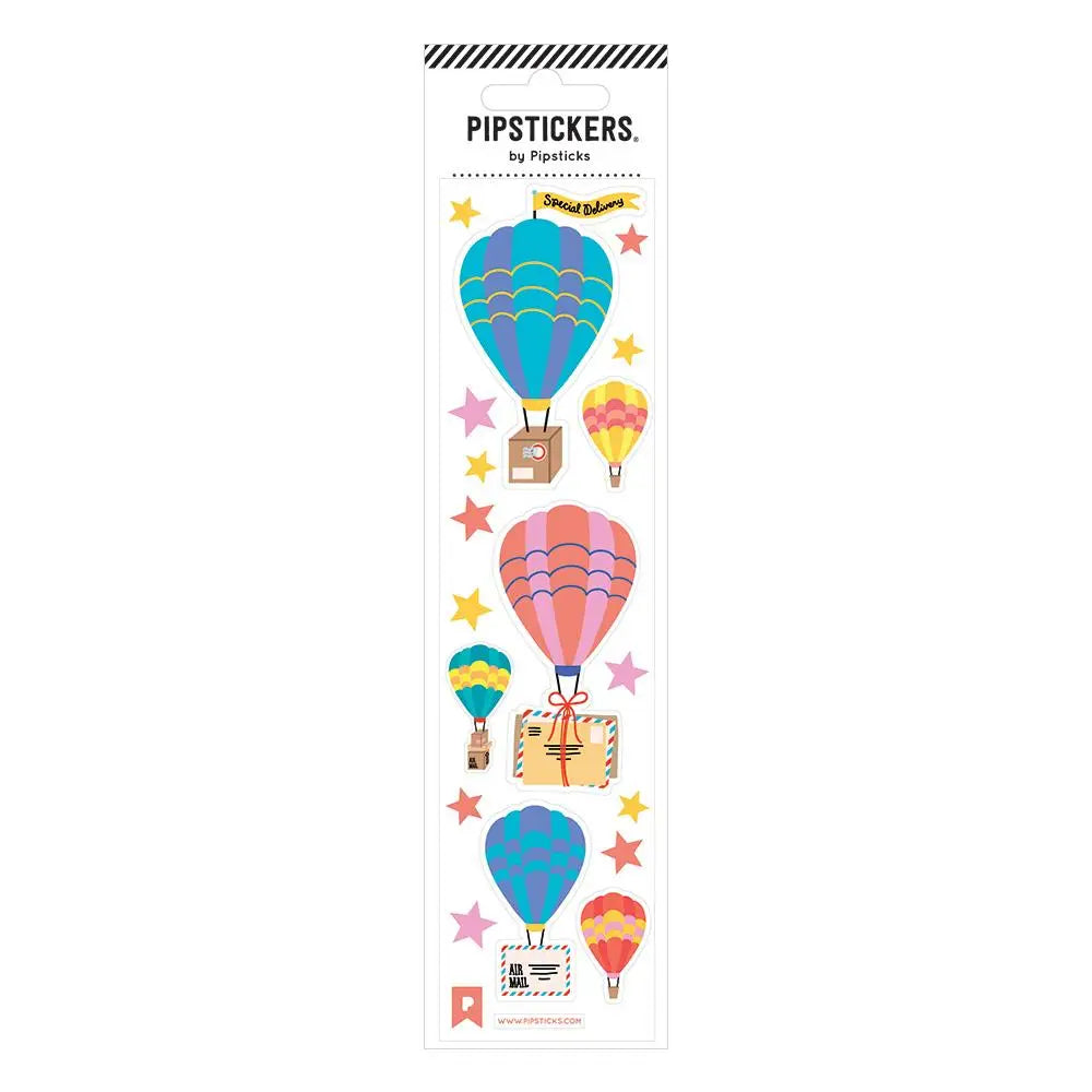 Fuzzy Air Mail Sticker Sheet