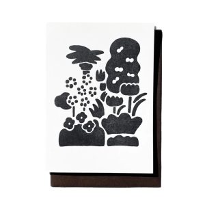 La Plants Letterpress Card