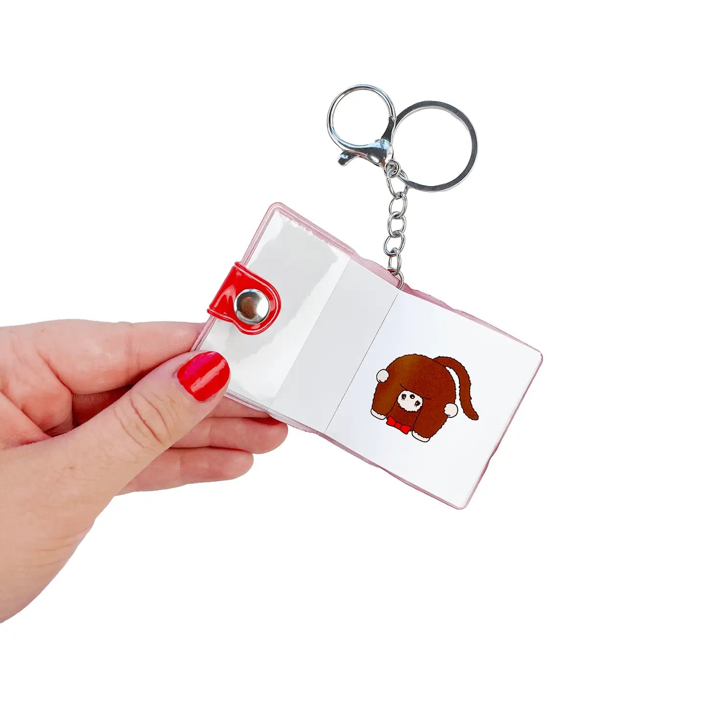 Friends Forever Monchhichi Mini Stickerbook Keychain - Image 8