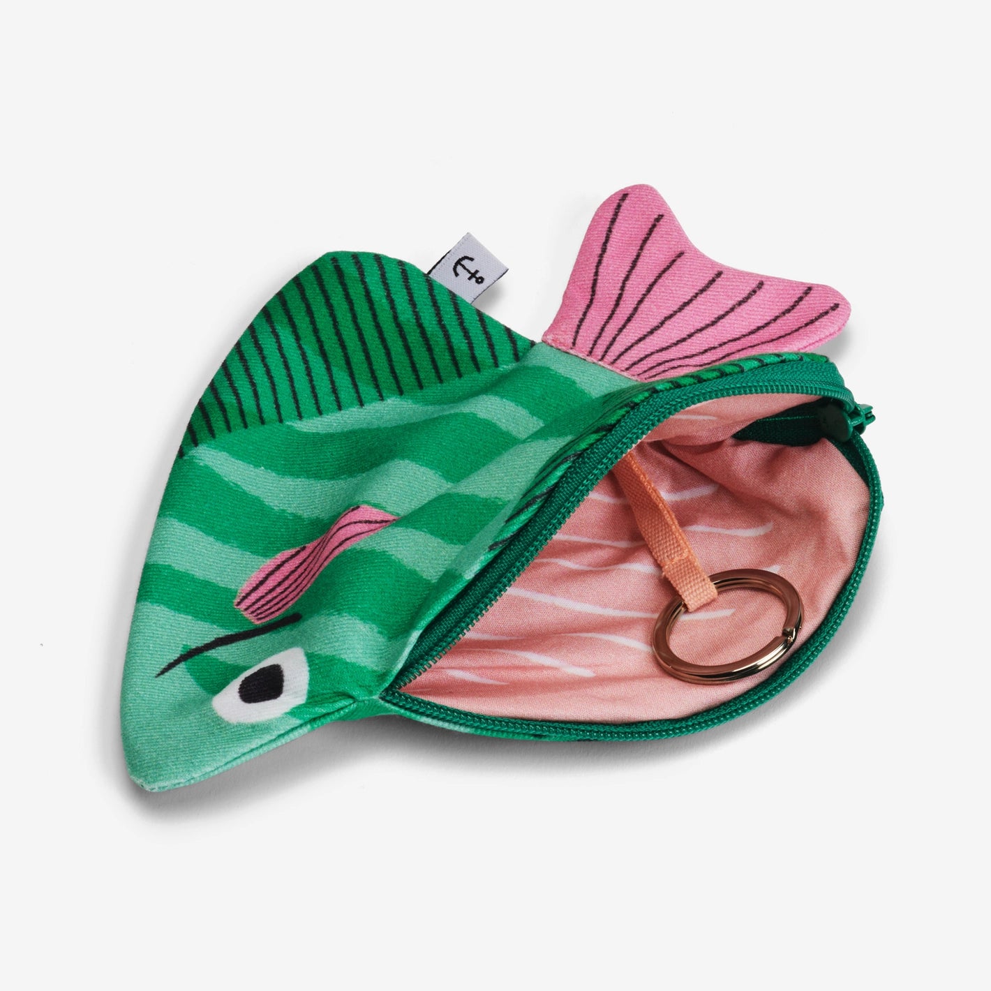Green Moonyfish Keychain & Purse - Image 2