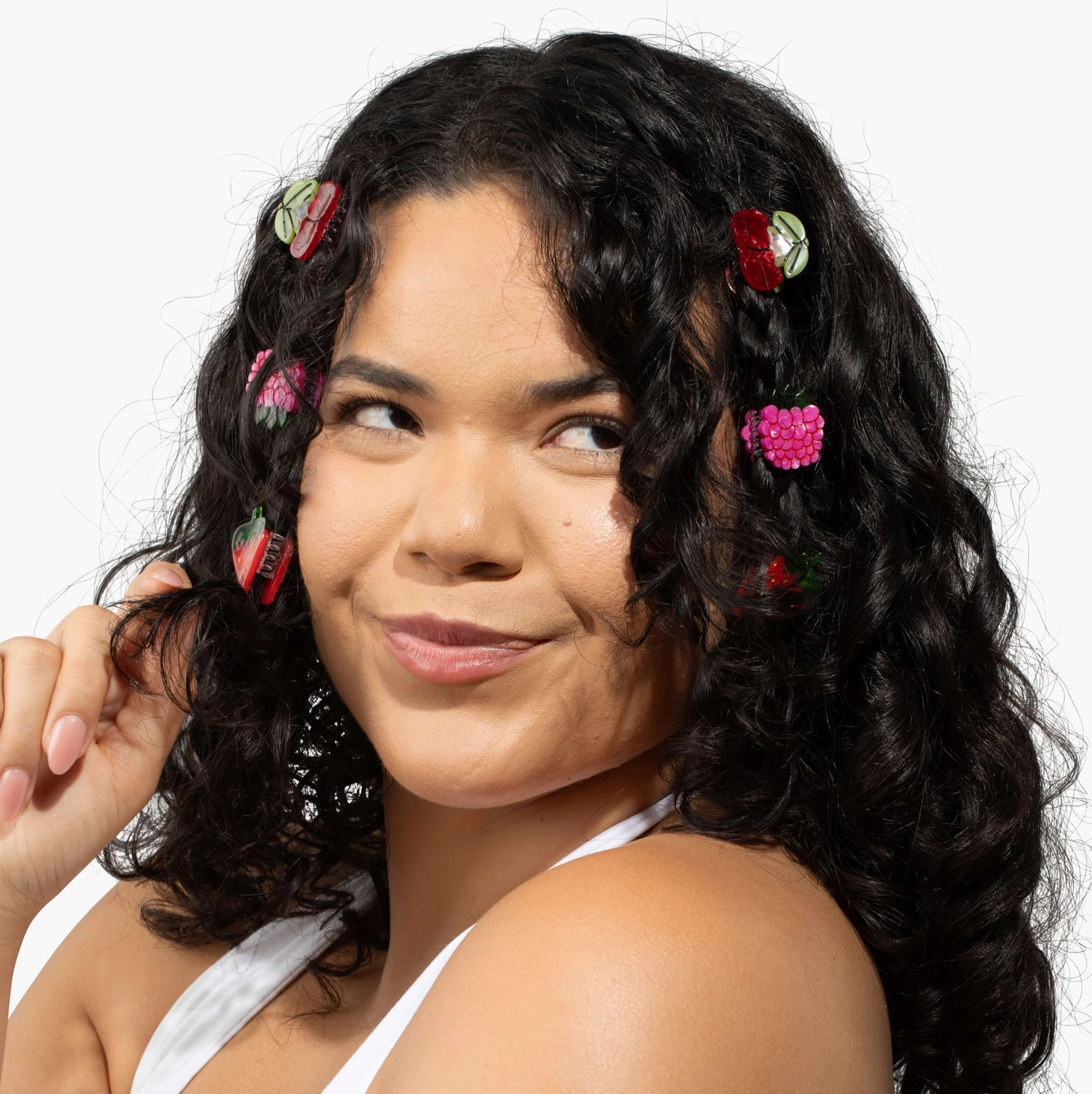 Micro Berry Basket Hair Claw Clip Set - Image 6