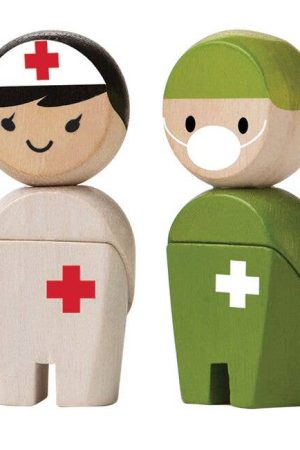 Rescue Crew Wooden Dolls