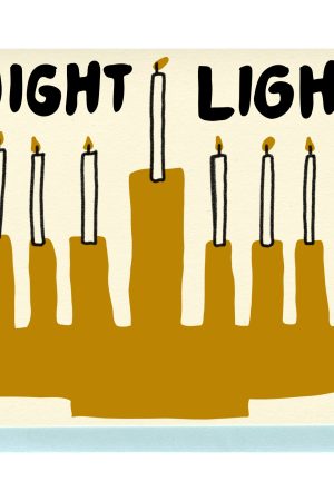 SALE Night Light Card