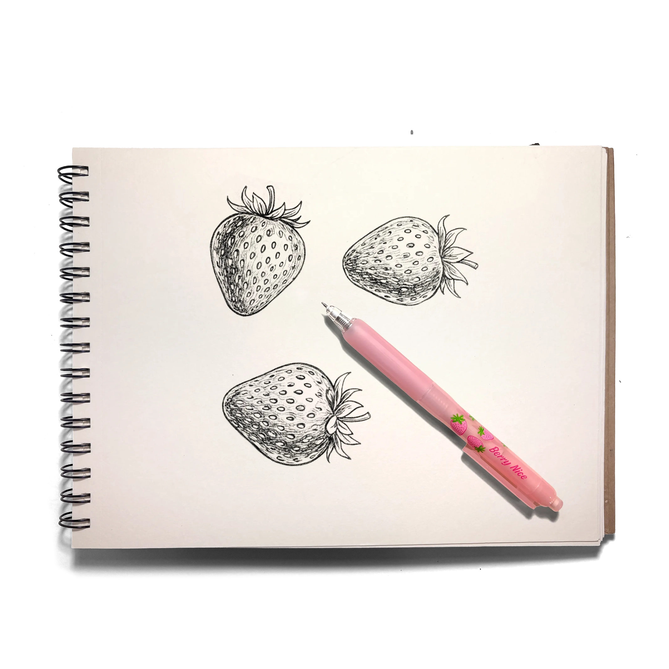 Strawberry Fresh Squeezed Scented Gel Pen - Image 4