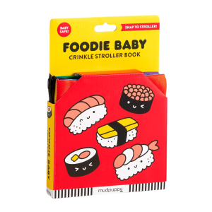 Foodie Baby Crinkle Stroller Book